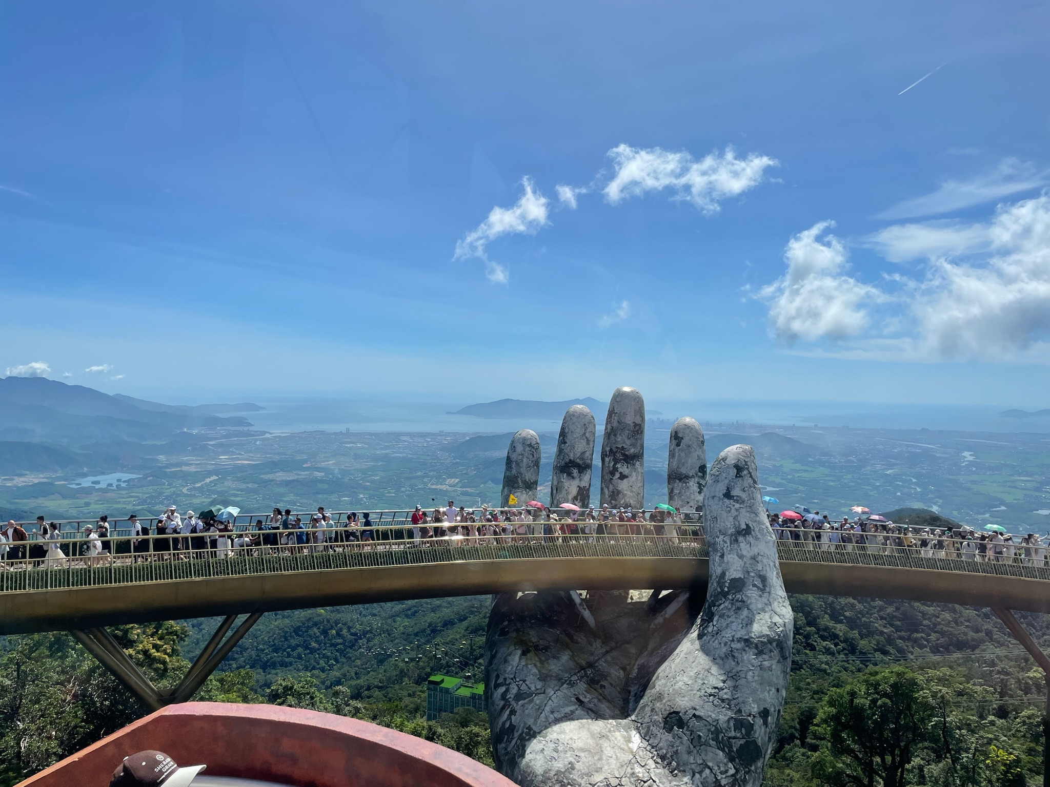 ケーブルカーからの景色