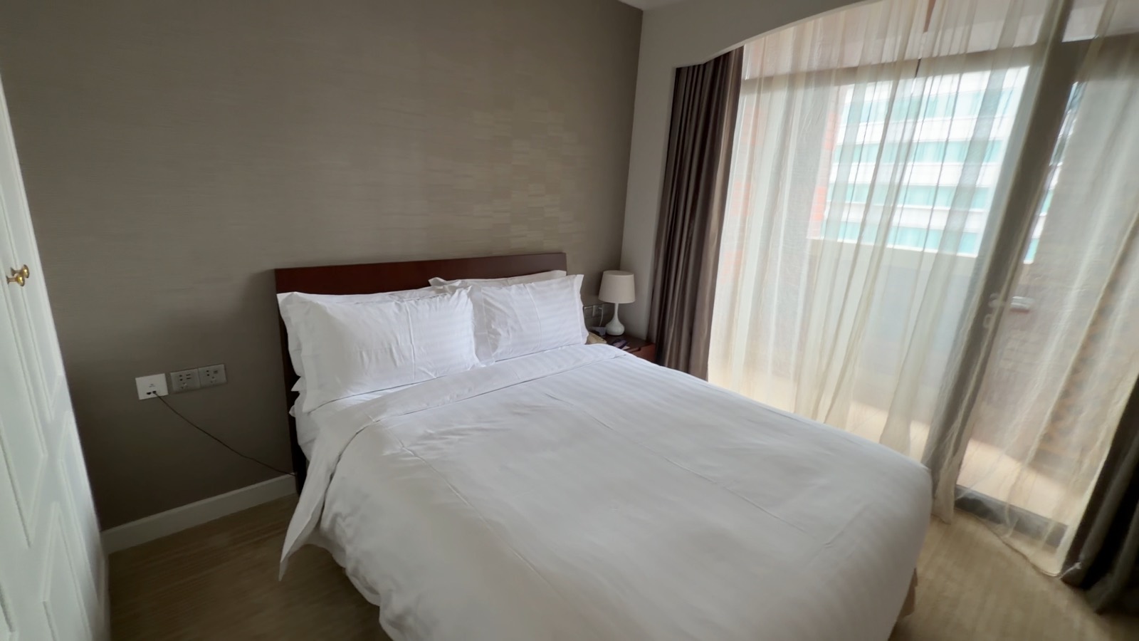 アップグレードされた部屋